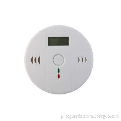 LCD Carbon Mononxide Alarm, 9V Battery, 3 LED Indicator Lights, EN 50291 & RoHS Marks